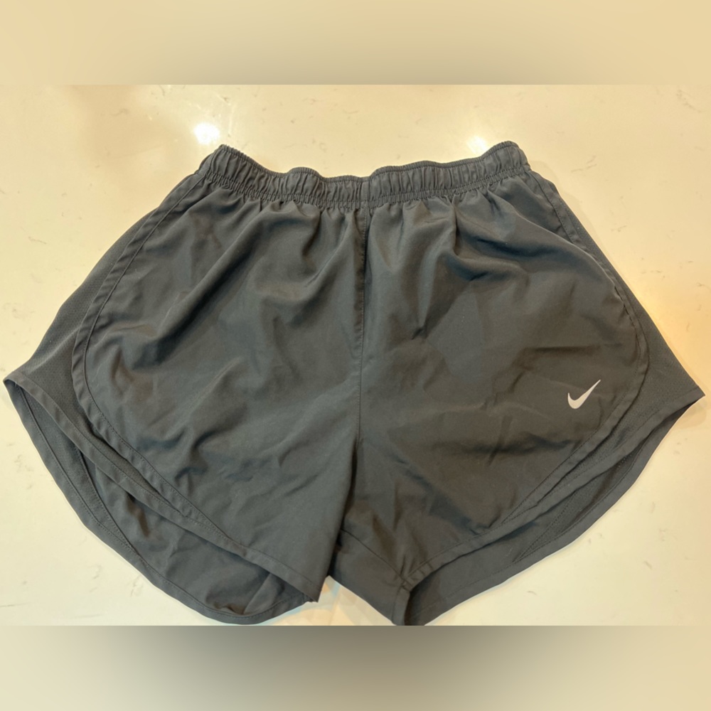 Black Nike running shorts size medium